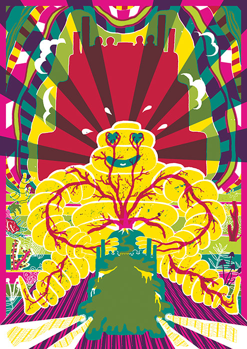 I AM A TRUCK silkscreen print | Silio Durt