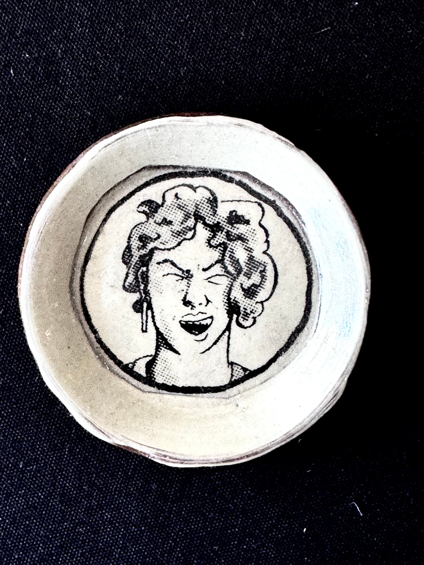 Ian Petrie Mini Ceramic Plate | Ian Petrie
