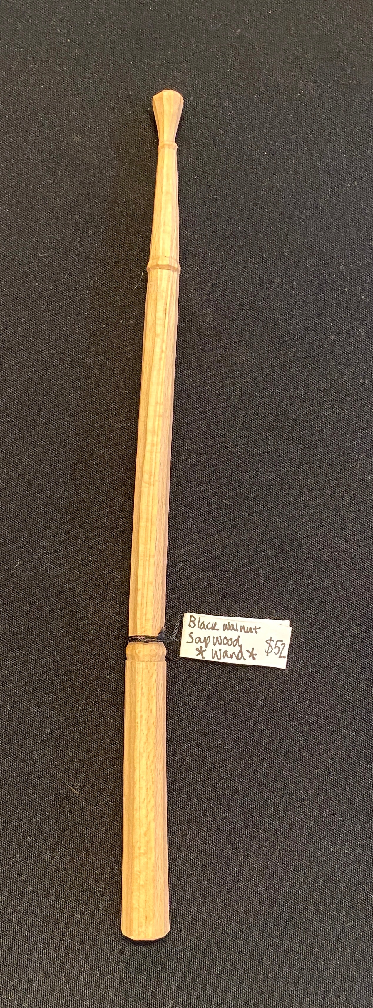 Black Walnut Sapwood Wand | Darien Flores