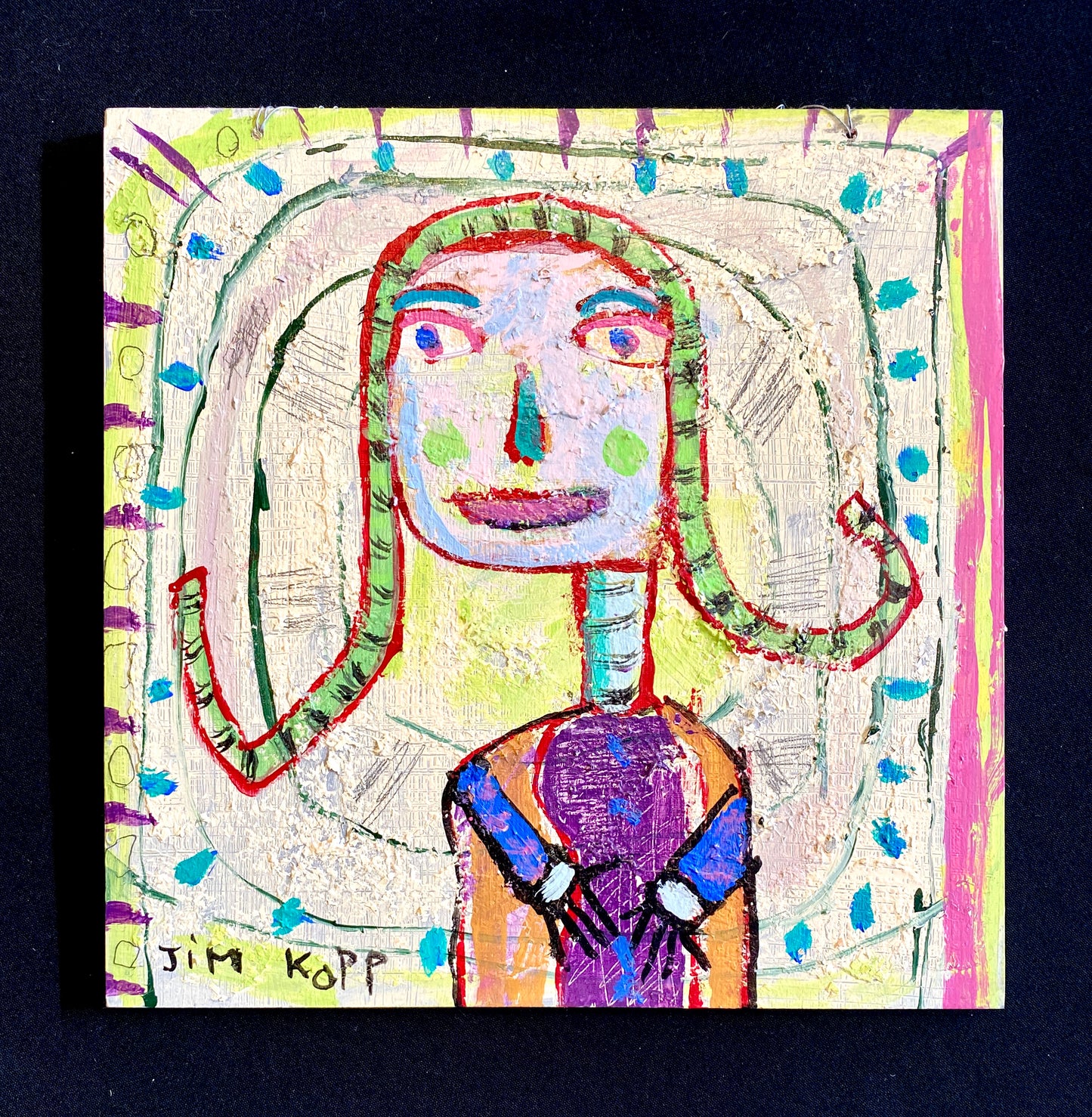 Blue Sleeves Gave Her Confidence | Jim Kopp