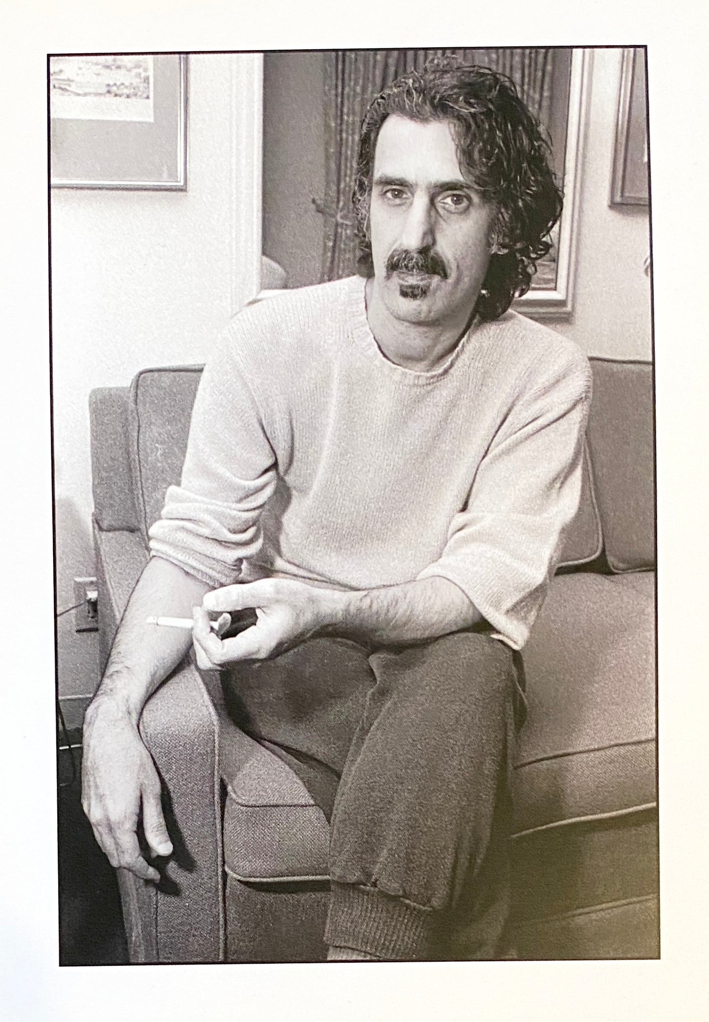 Frank Zappa postcard | Chester Simpson