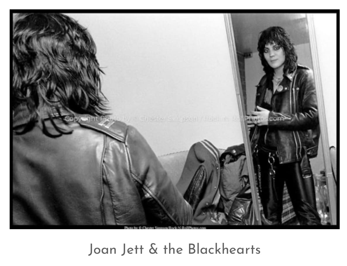 Joan Jett postcard | Chester Simpson