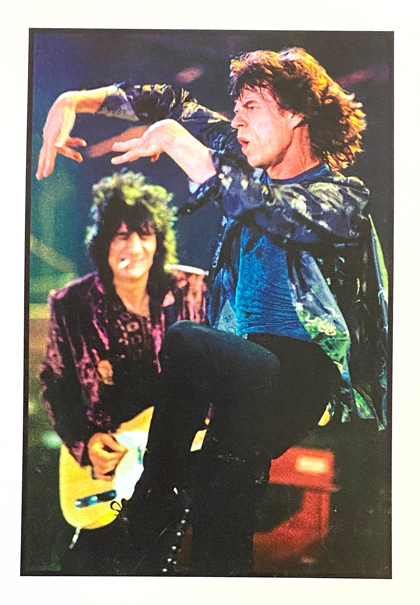 Rolling Stones Mick Jagger postcard | Chester Simpson