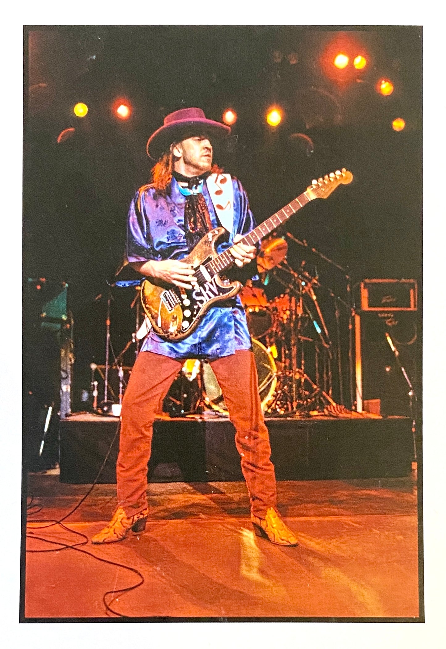 Stevie Ray Vaughan postcard | Chester Simpson