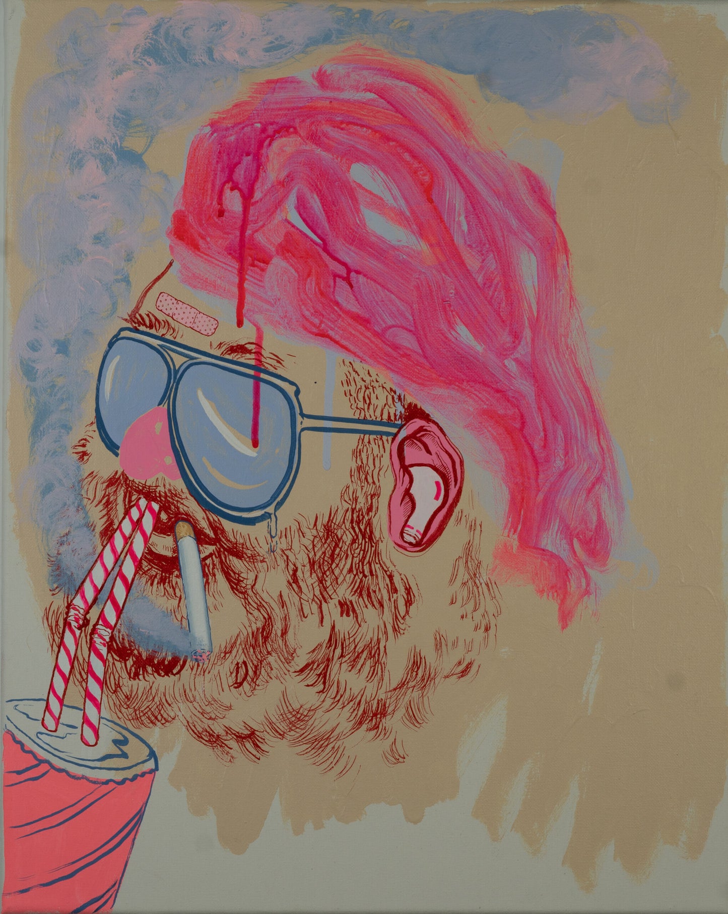 Mr. Everything Tiny Bandaid Two Straws | Daniel Davidson