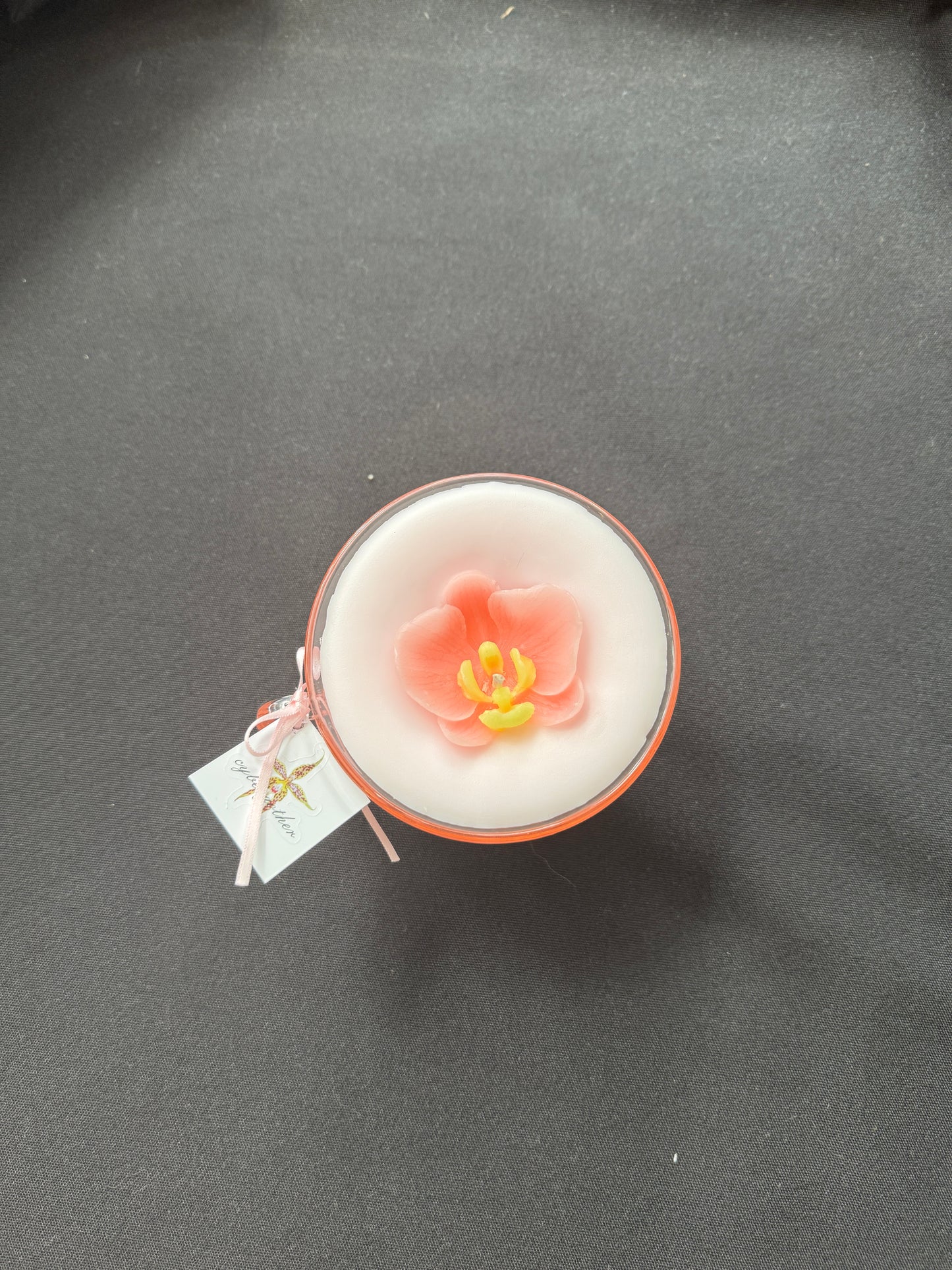 Vintage pink princess tea cup candle | Cybergother