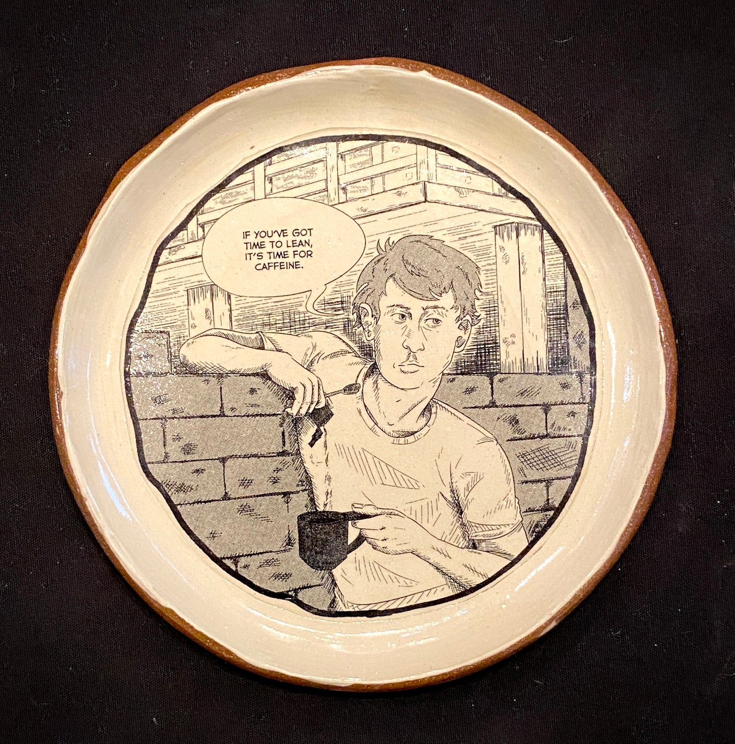 Ian Petrie Ceramic Plate | Ian Petrie