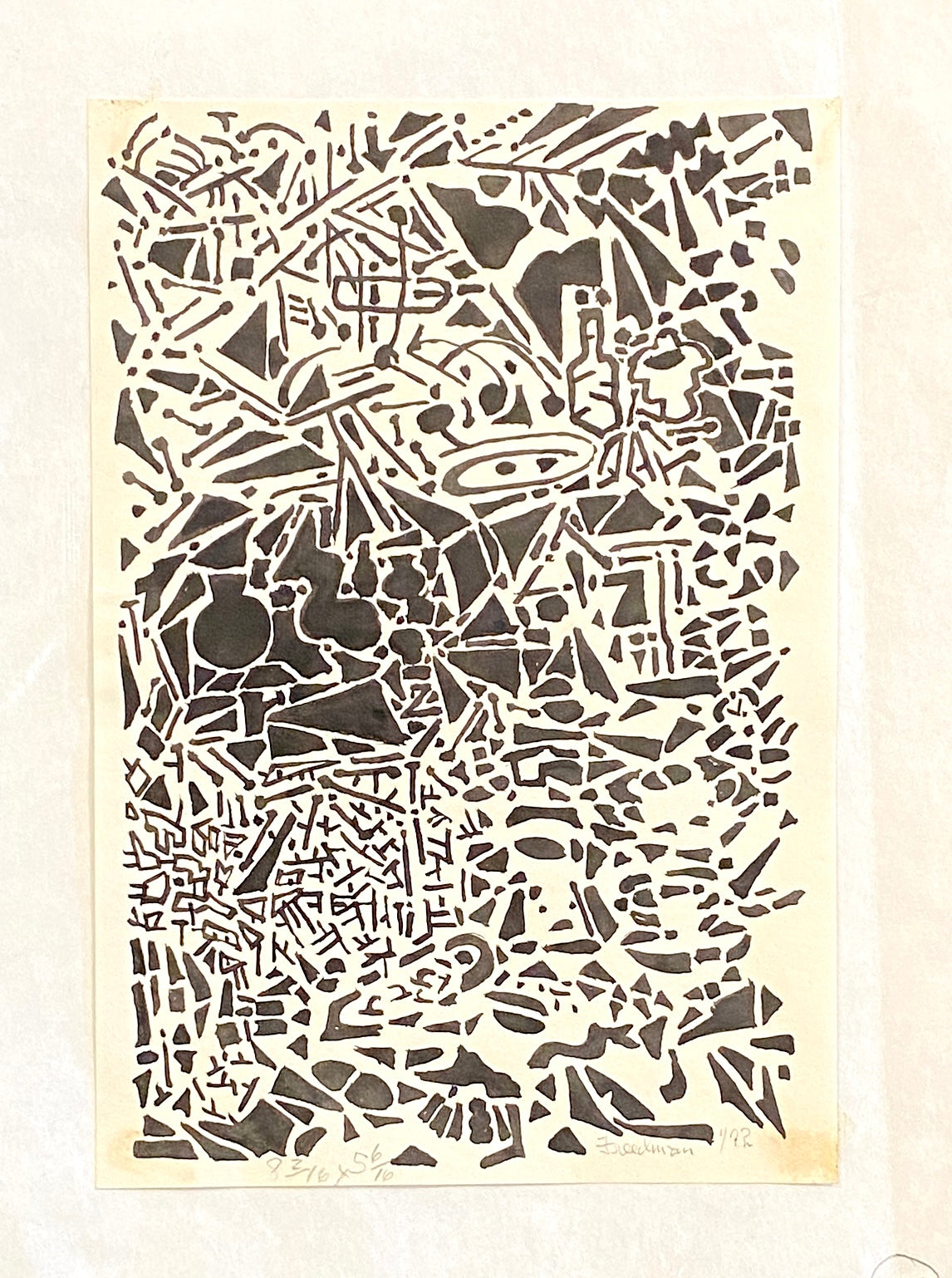 Ink on Paper 1 | Ben Freedman