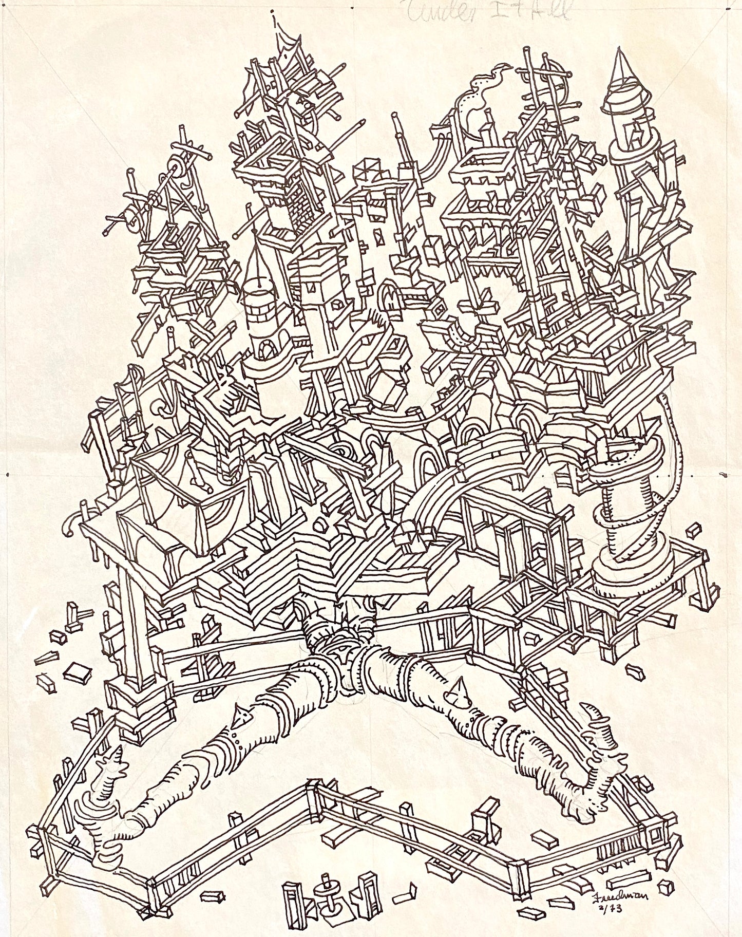 Ink on Paper 2 | Ben Freedman