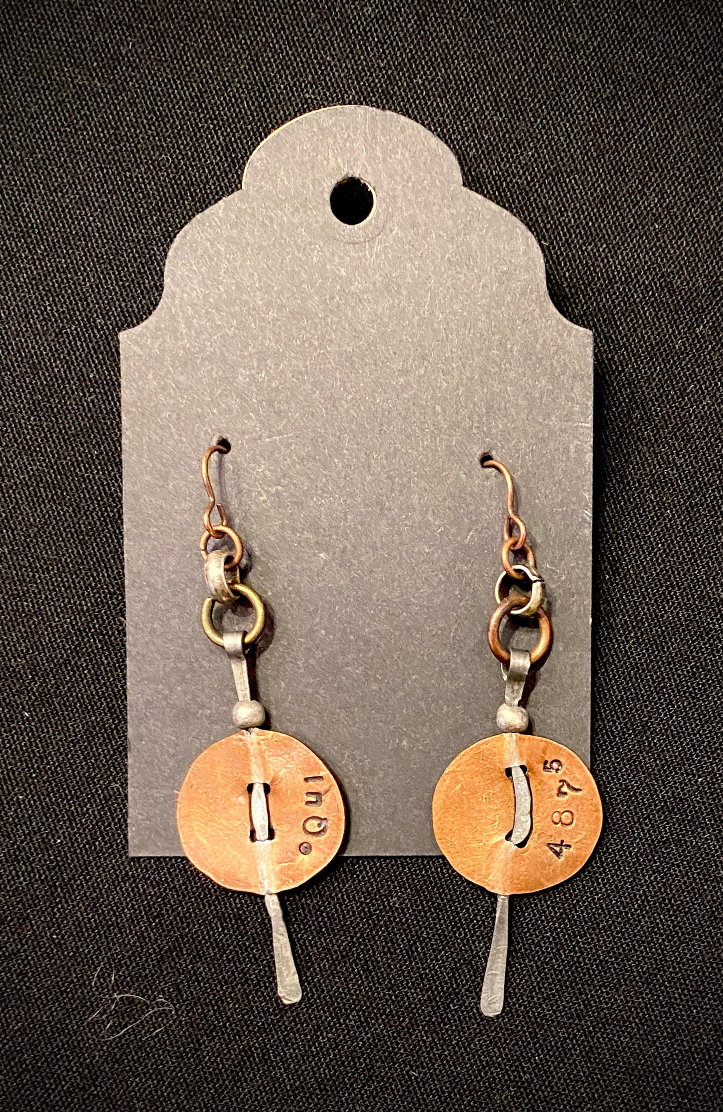 Copper Earrings 1 | Jenny Marsat