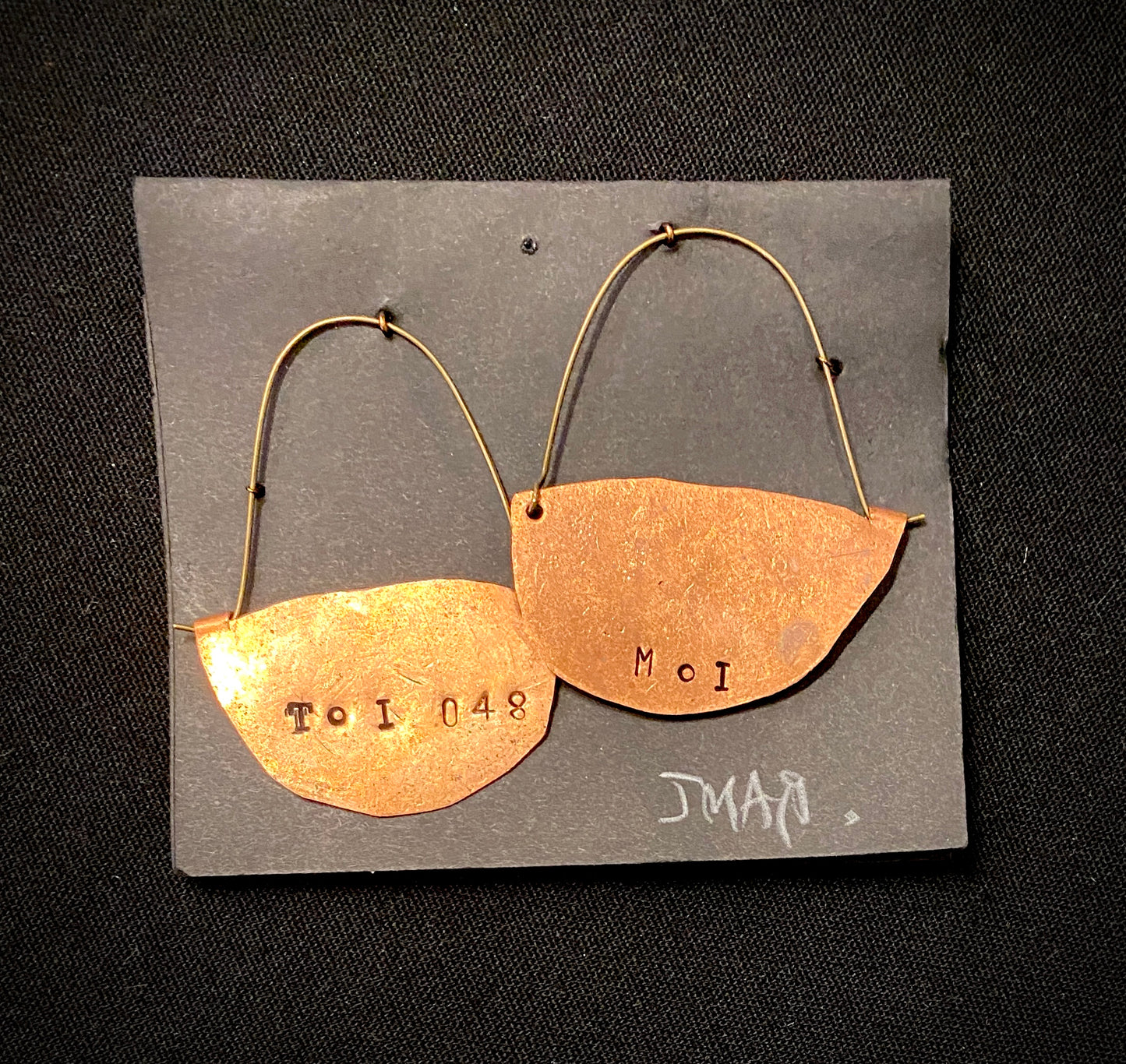 Copper Earrings 3 | Jenny Marsat