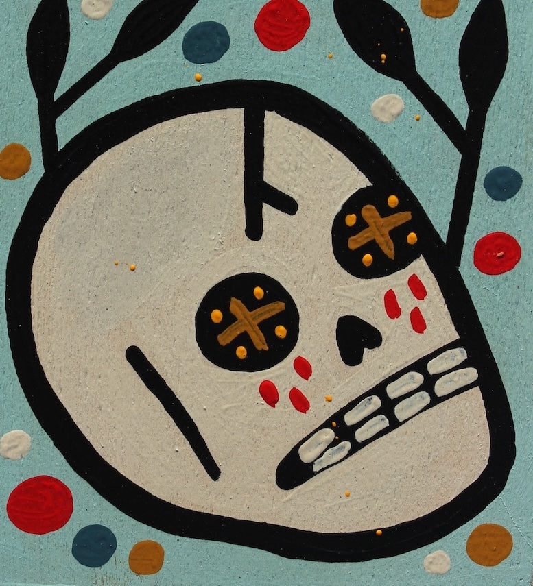 Light Blue Death House | Mike Egan