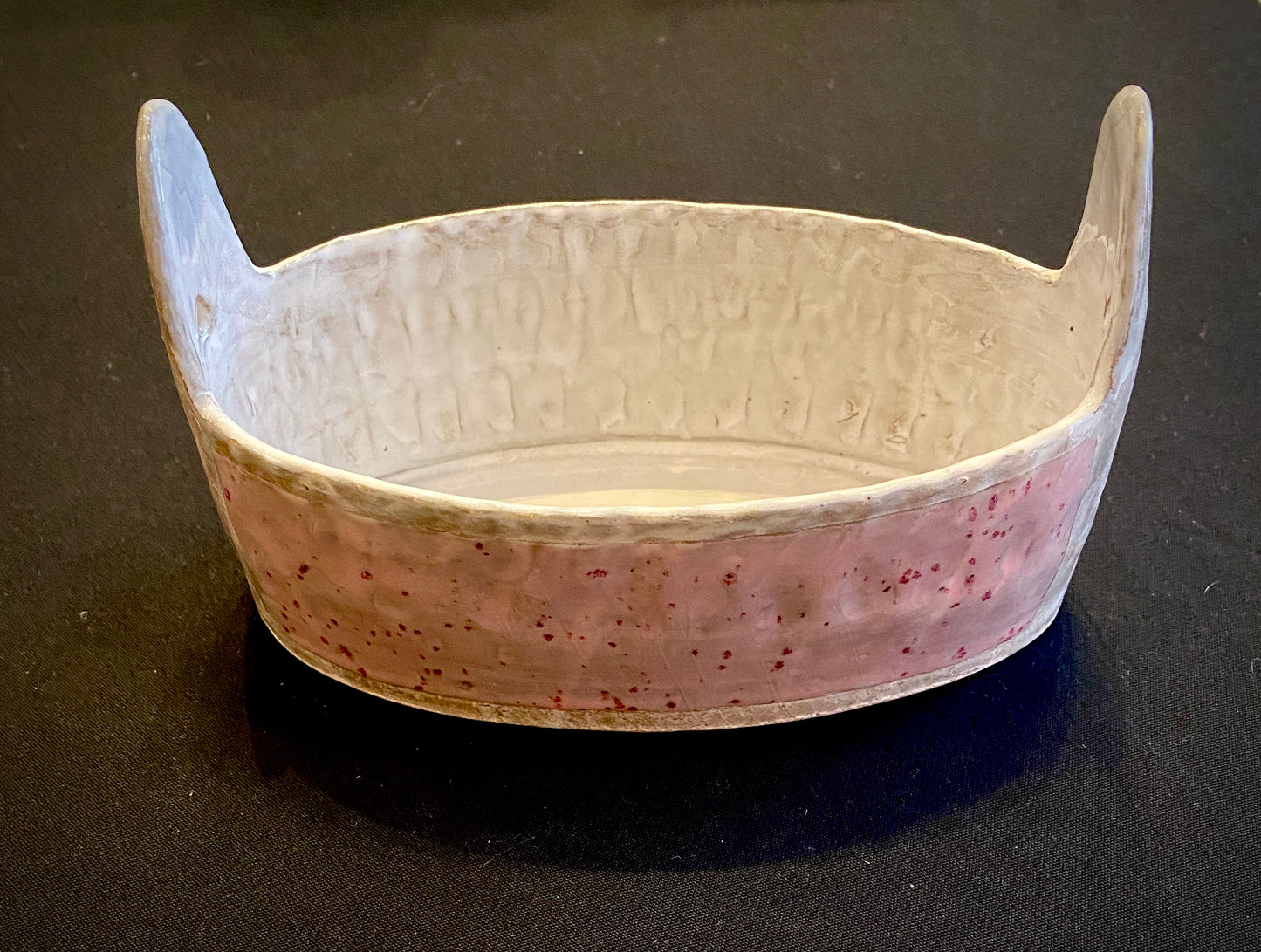 Lock House Studio | Large Oval Bowl with Handles