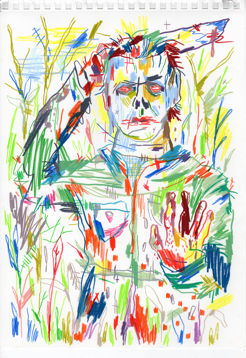 Michael Meyers original drawing | Silio Durt