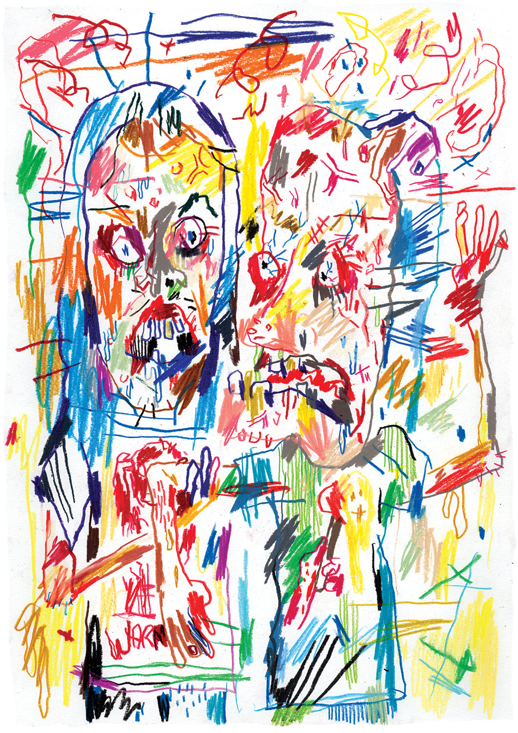 Beavis + Butthead original drawing | Silio Durt