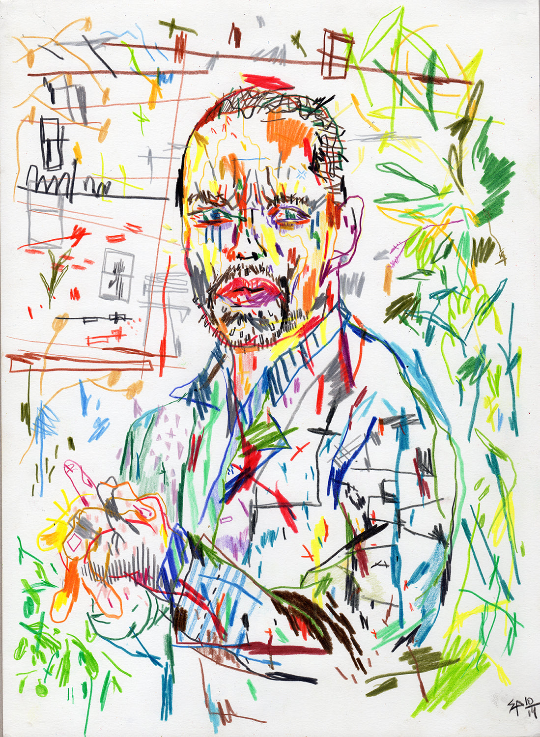 Ice T original drawing | Silio Durt