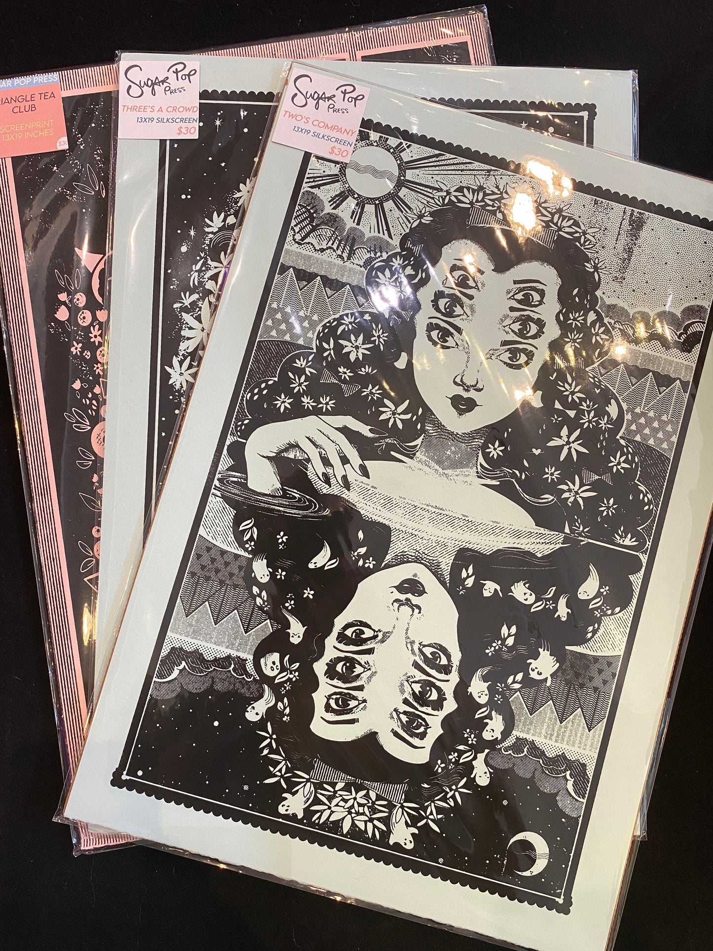 13x19 silkscreen prints | Sugar Pop Press