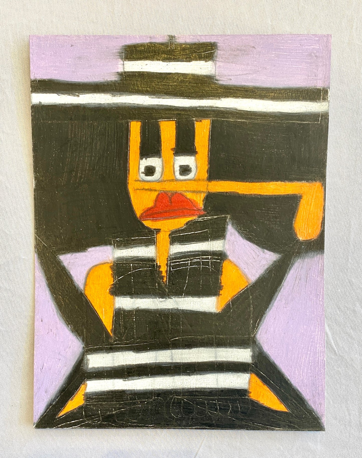 Woman in Striped Outfit | Anthony Coleman