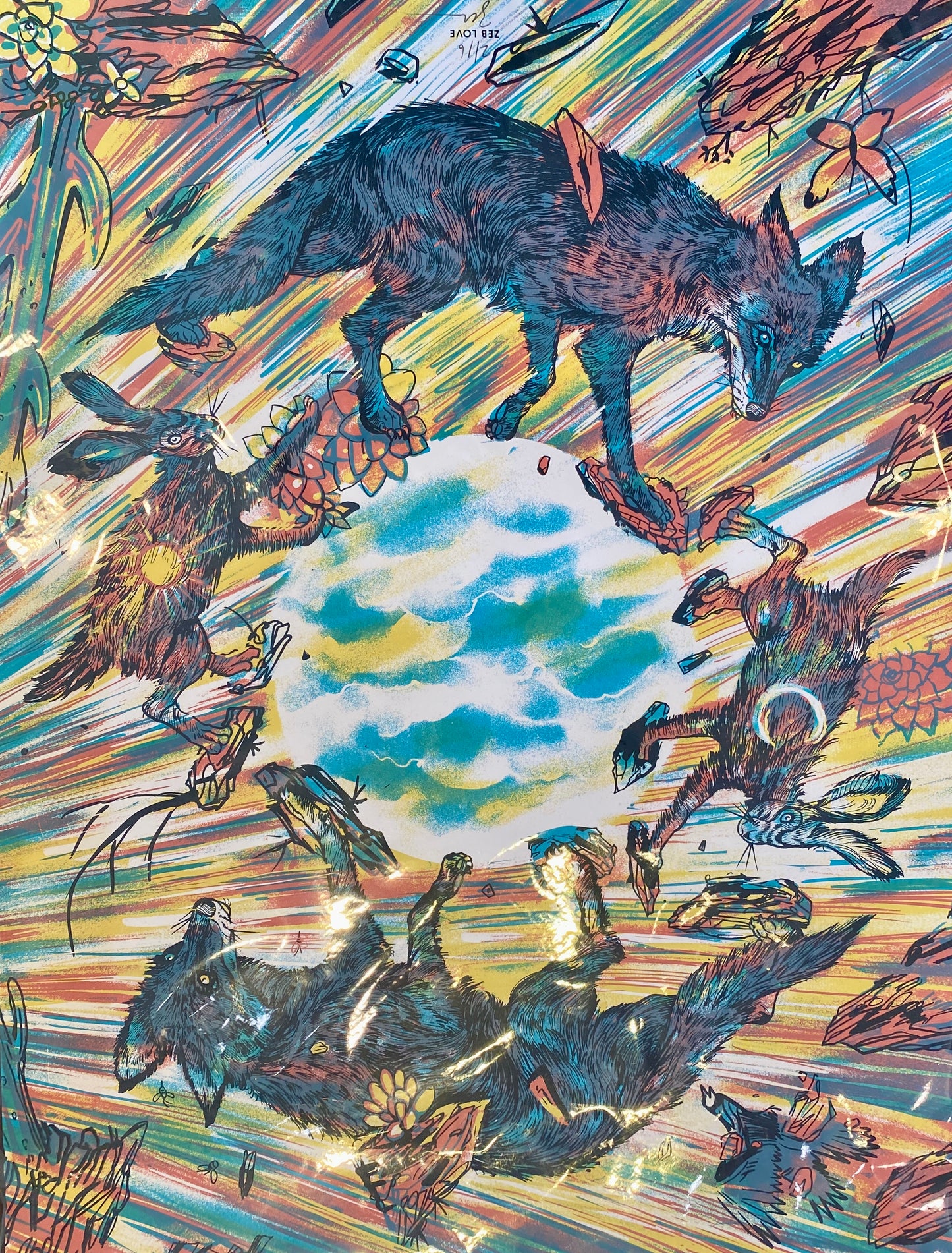 Fox print | Zeb Love