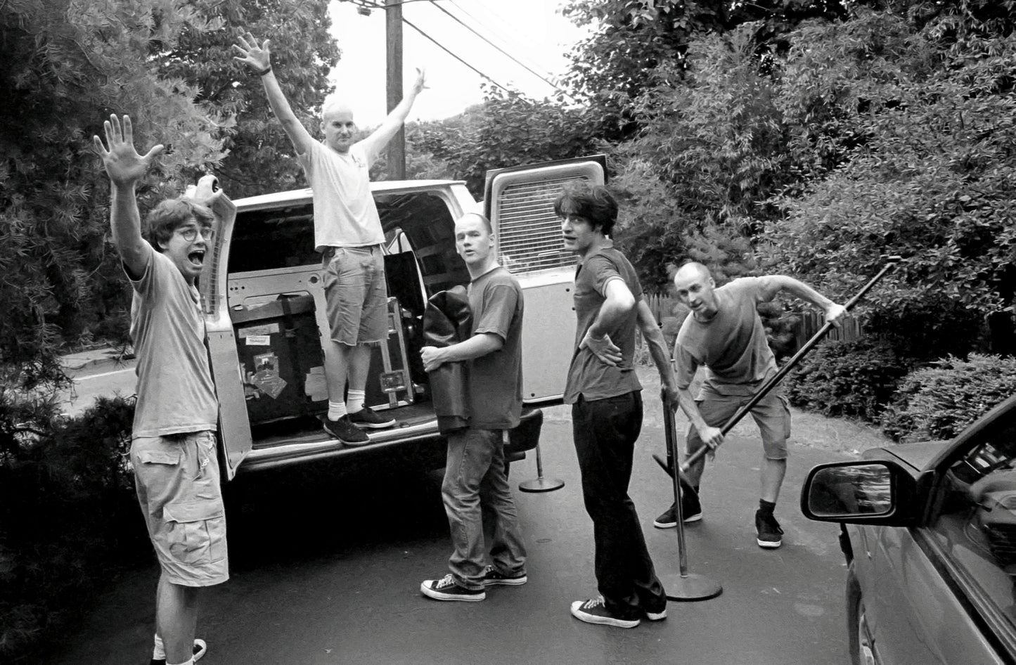 Antonia Tricarico photo, FUGAZI - LEAVING FOR THE TOUR - ARLINGTON, VA 1998