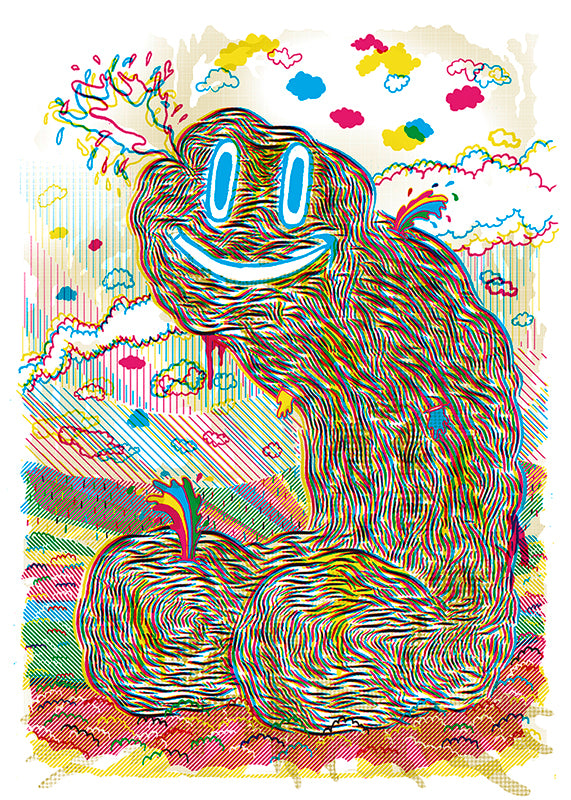 TISH 2.0 silkscreen print | Silio Durt