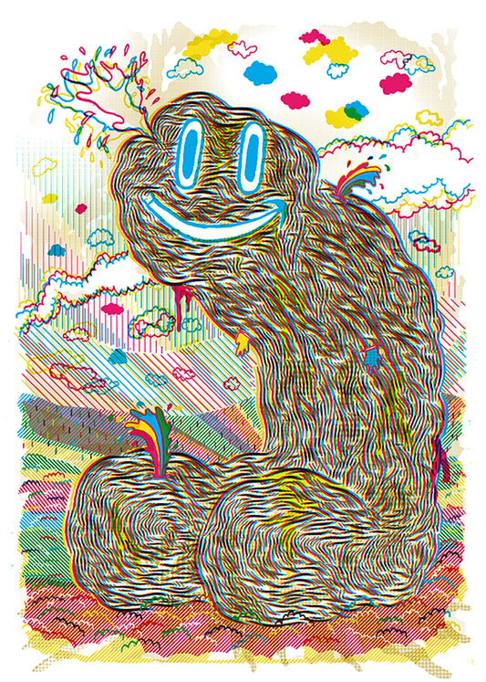 TISH 2.0 silkscreen print | Silio Durt