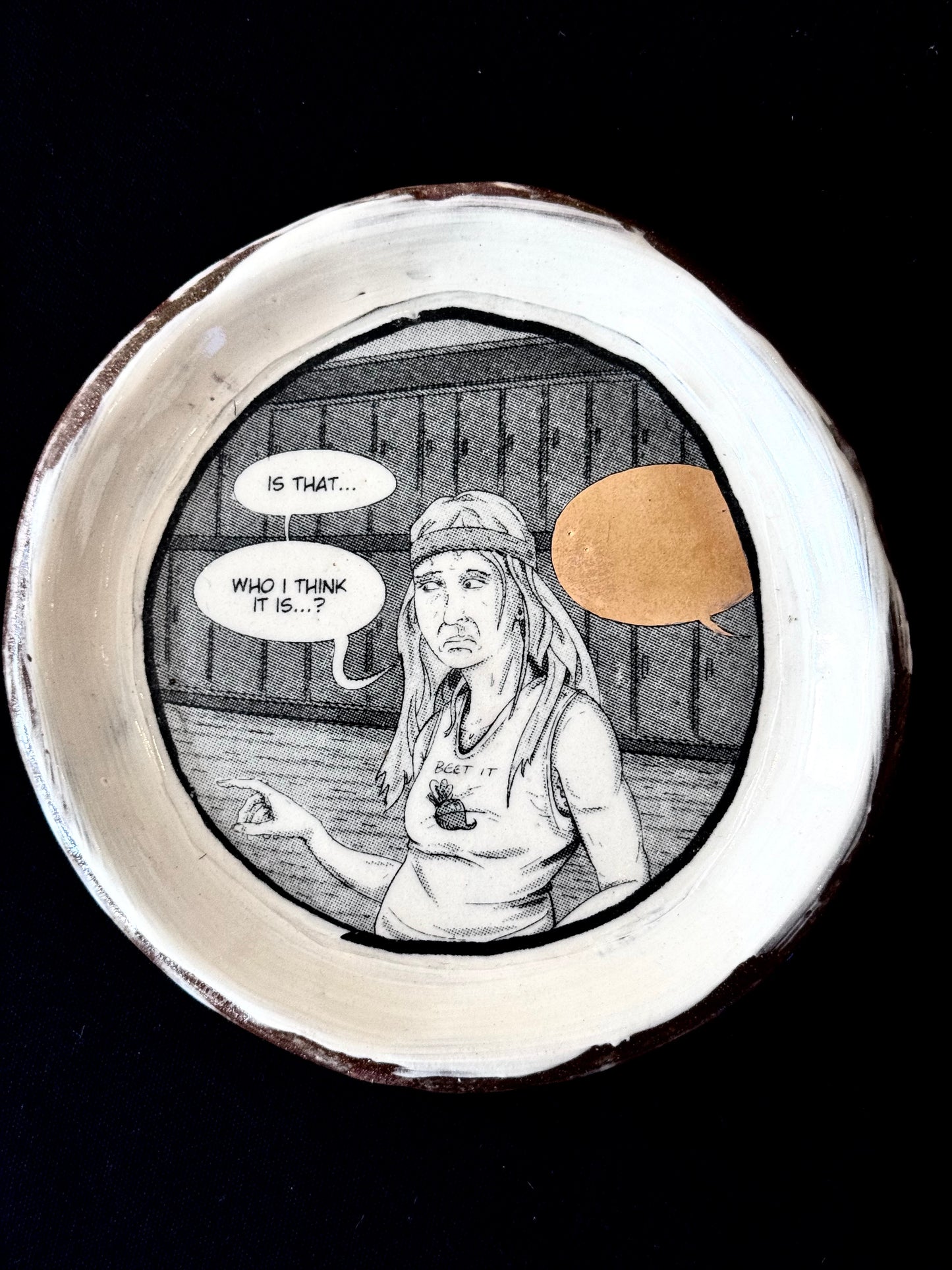 Ian Petrie Ceramic Plate