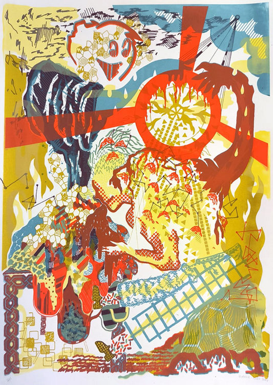 EUREKA ?!? silkscreen print | Silio Durt