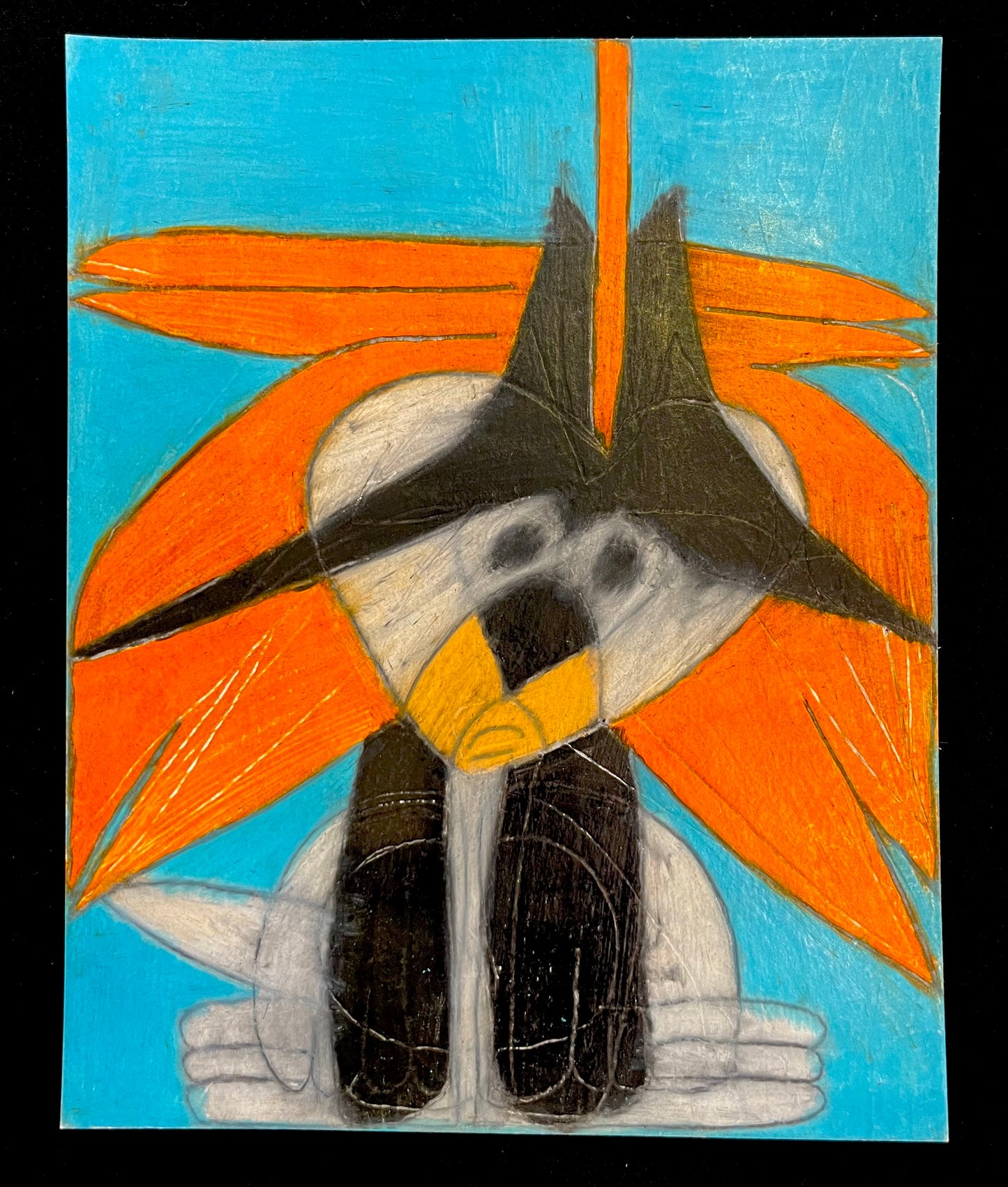 Droopy Dog on Blue | Anthony Coleman