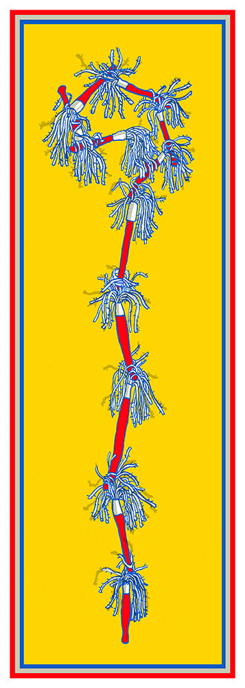 Carotte silkscreen print | Silio Durt