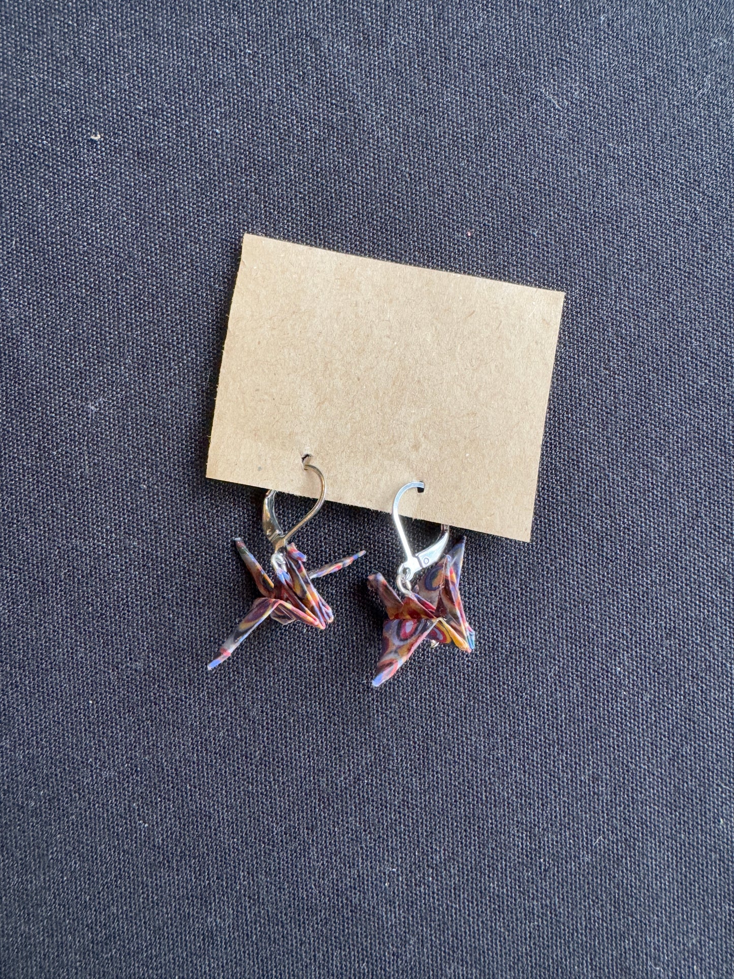 Paper Crane Earrings | Cybergother