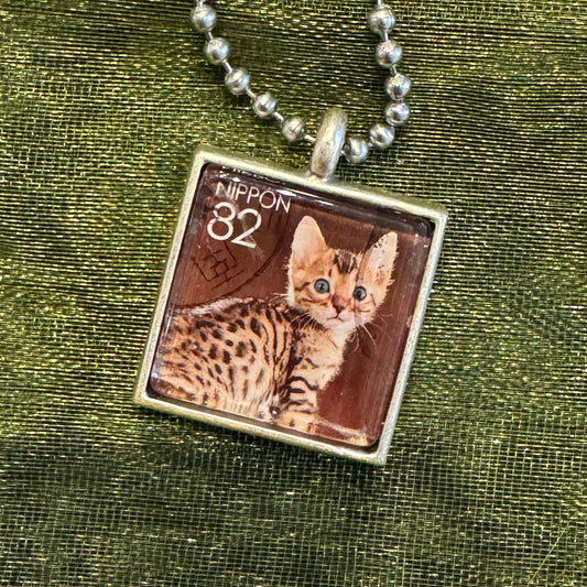 Bengal Kitty Necklace | Cybergother