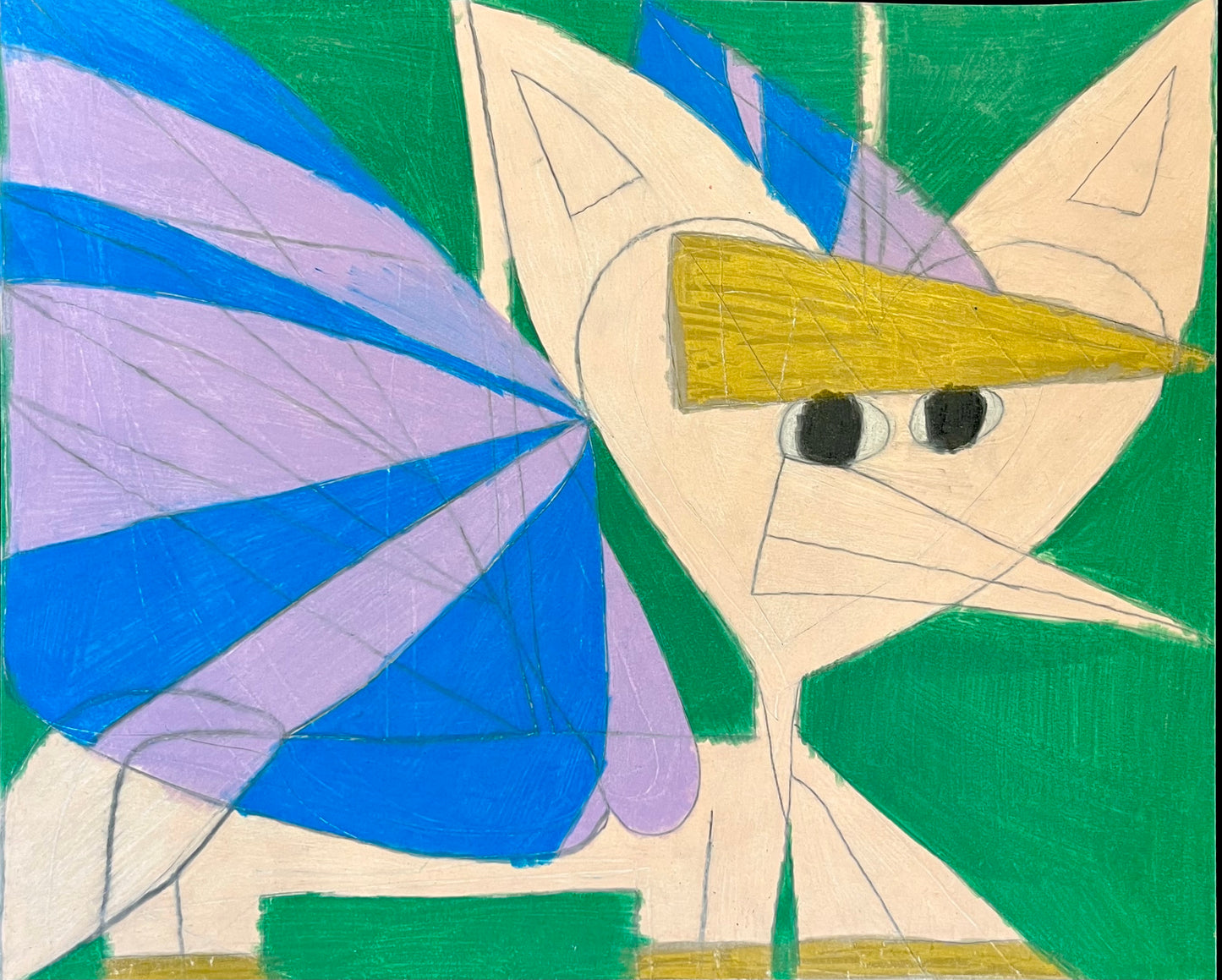 Pegasus Unicorn on Green | Anthony Coleman