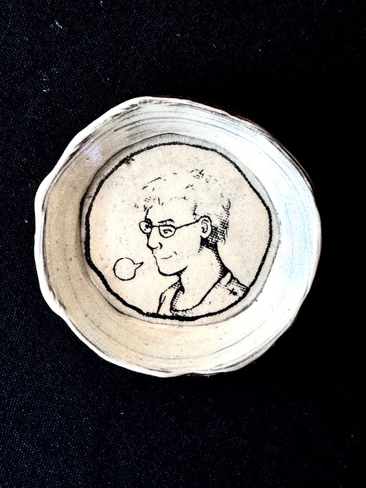 Ian Petrie Mini Ceramic Plate  |  Ian Petrie