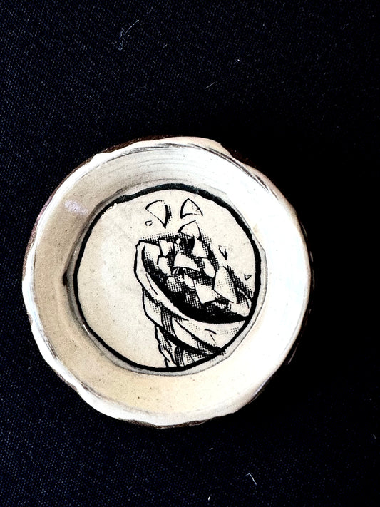 Ian Petrie Mini Ceramic Plate  |  Ian Petrie