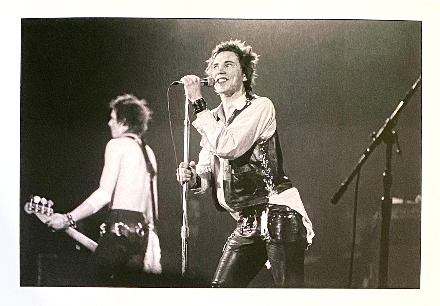 Sex Pistols Johnny Rotten postcard  |  Chester Simpson