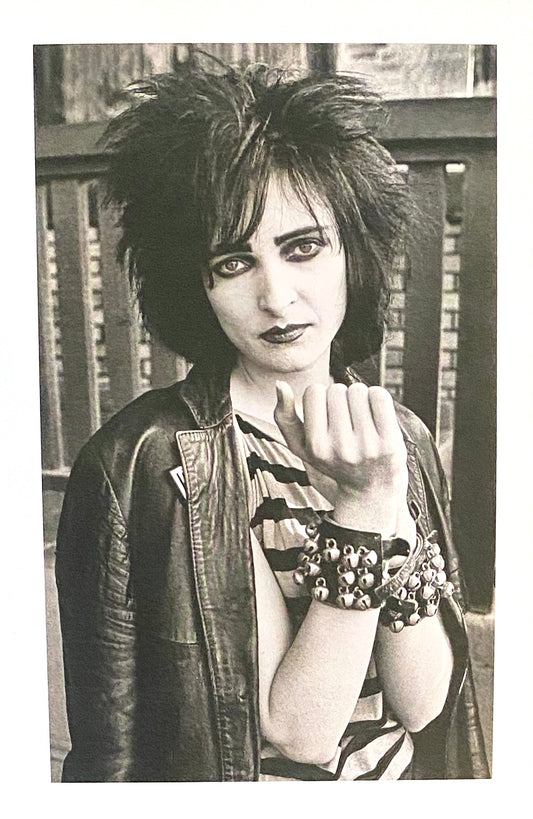 Siouxsie Sioux postcard  |  Chester Simpson