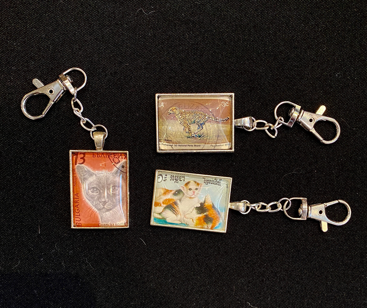 Animal Stamp Keychains | Cybergother