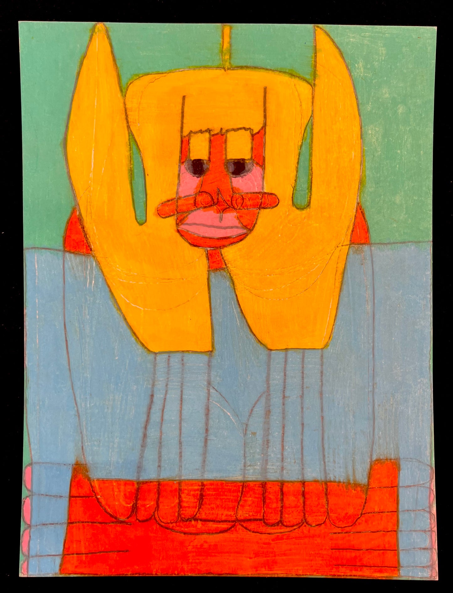 Woman in a Blue Towel | Anthony Coleman