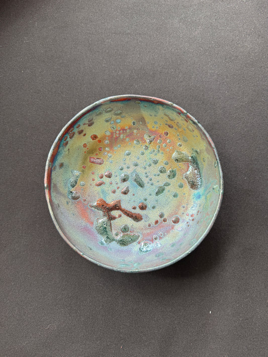Raku decor bowl | Cybergother