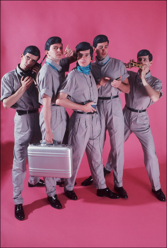 Unframed Devo photo  |  Allan Tannenbaum