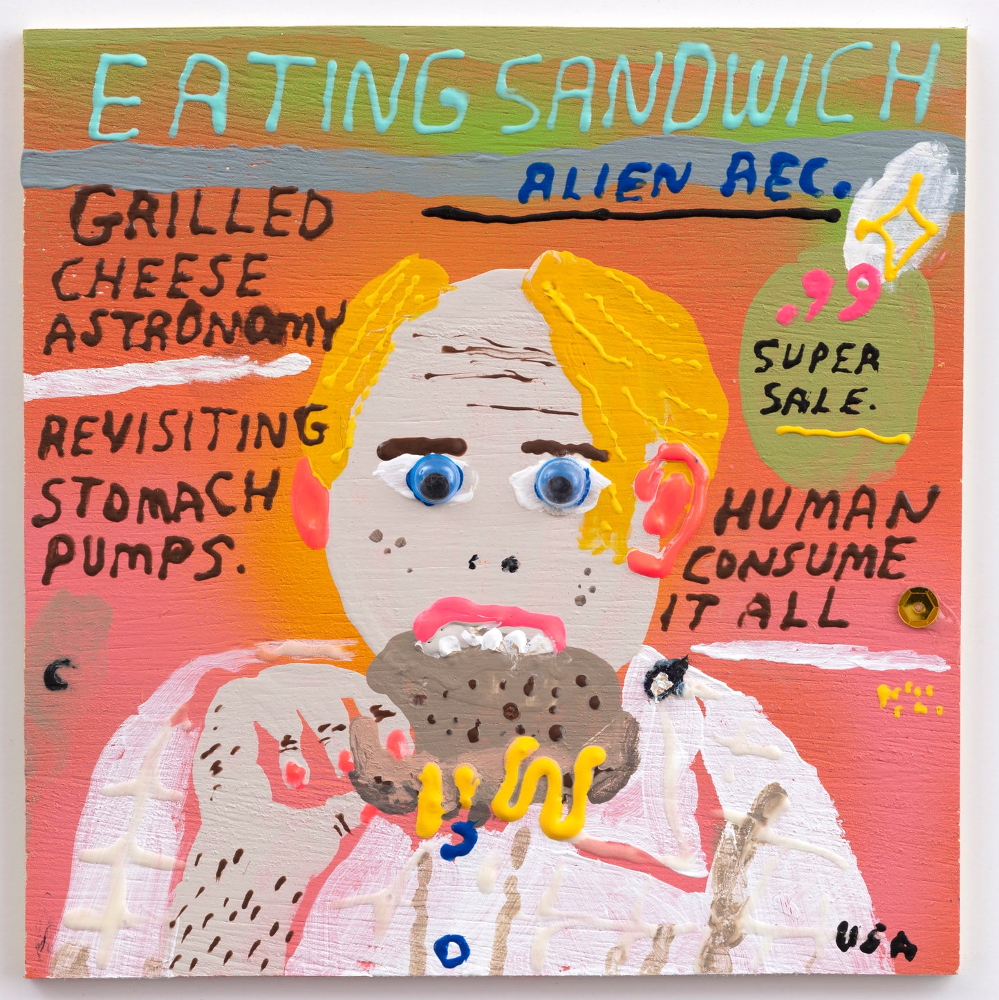 EATING SANDWICH | Mark Todd and Esther Pearl Watson