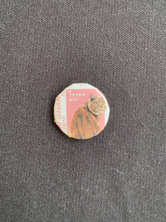 Cat Stamp Button | Cybergother