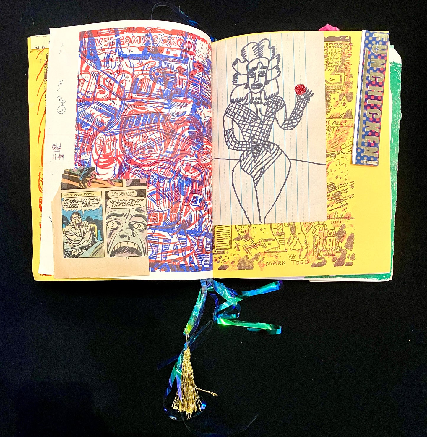 GARBAGE ZINE #2, large size | Mark Todd and Esther Pearl Watson