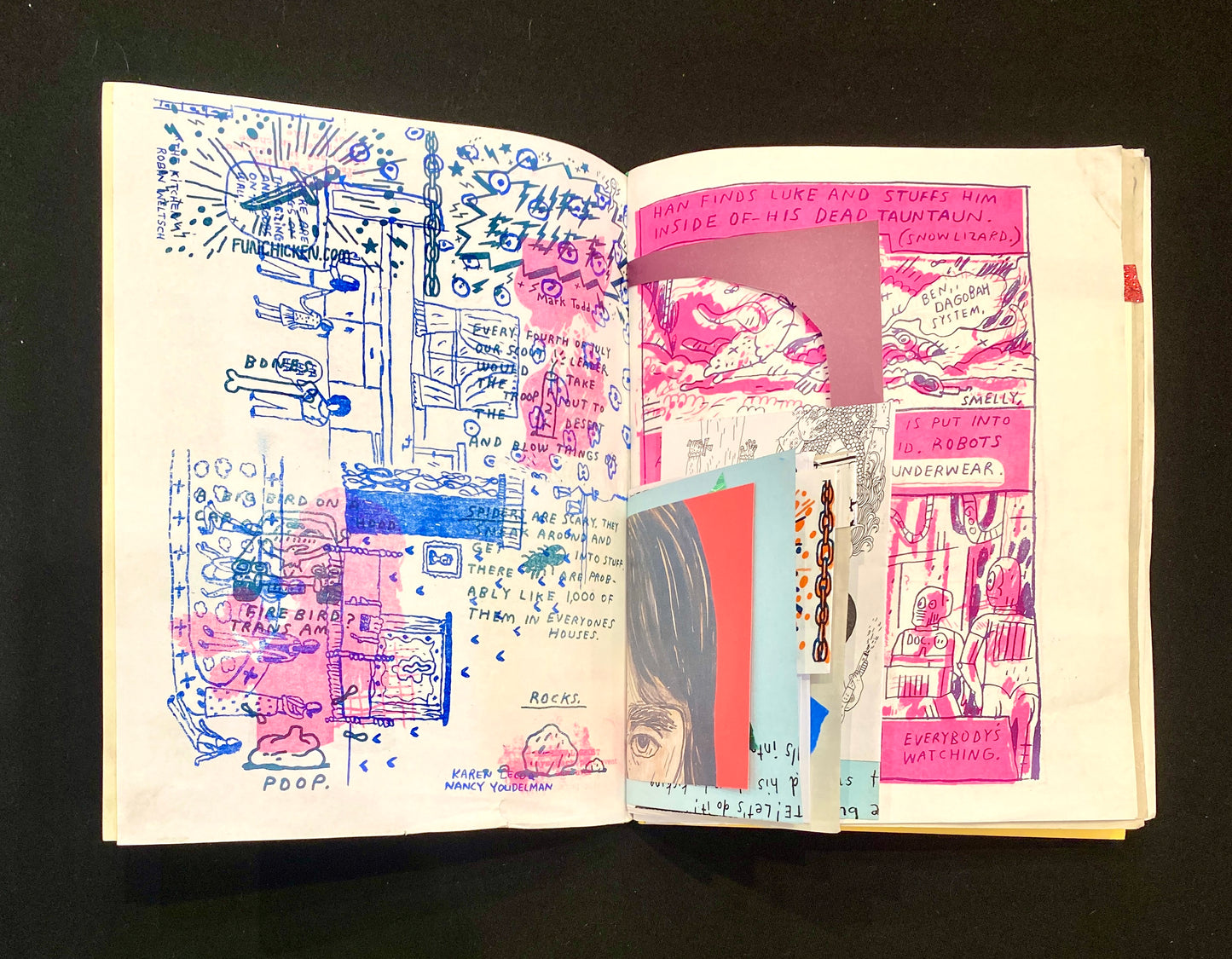 GARBAGE ZINE #3, large size | Mark Todd and Esther Pearl Watson