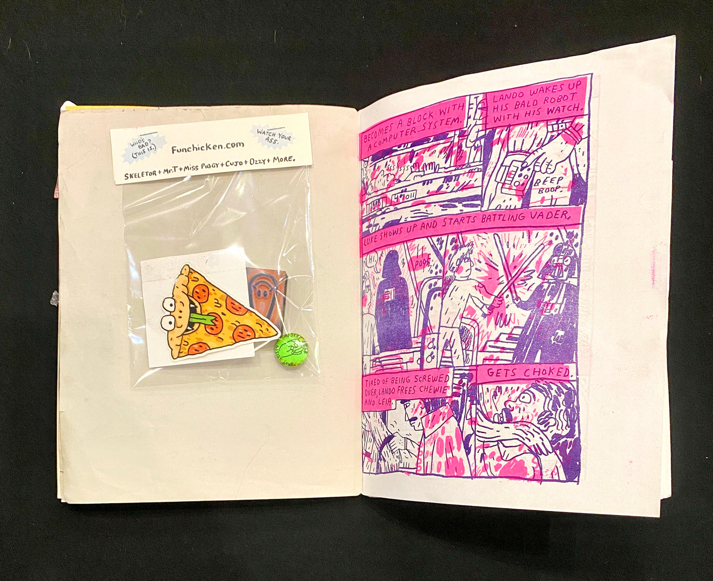 GARBAGE ZINE #3, large size | Mark Todd and Esther Pearl Watson