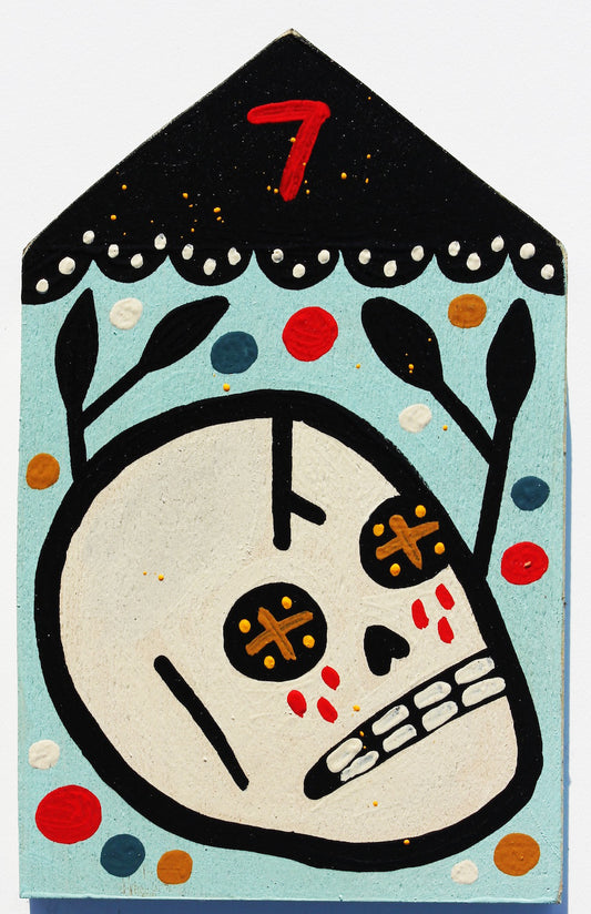 Light Blue Death House  | Mike Egan