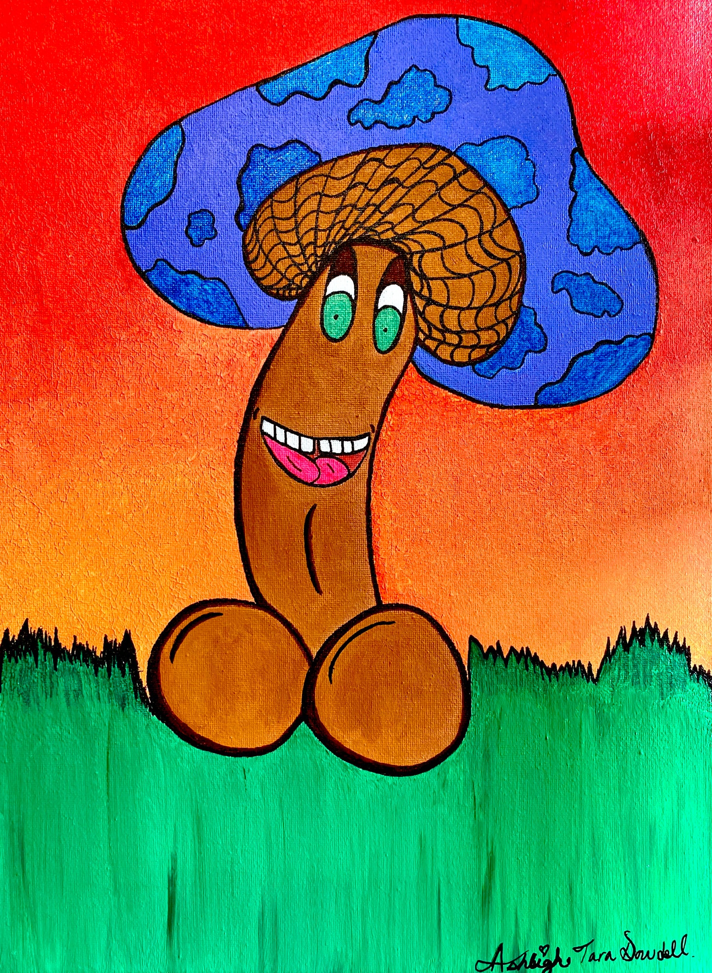 Mushroom Guy Named Dick | Ashleigh Dowdell