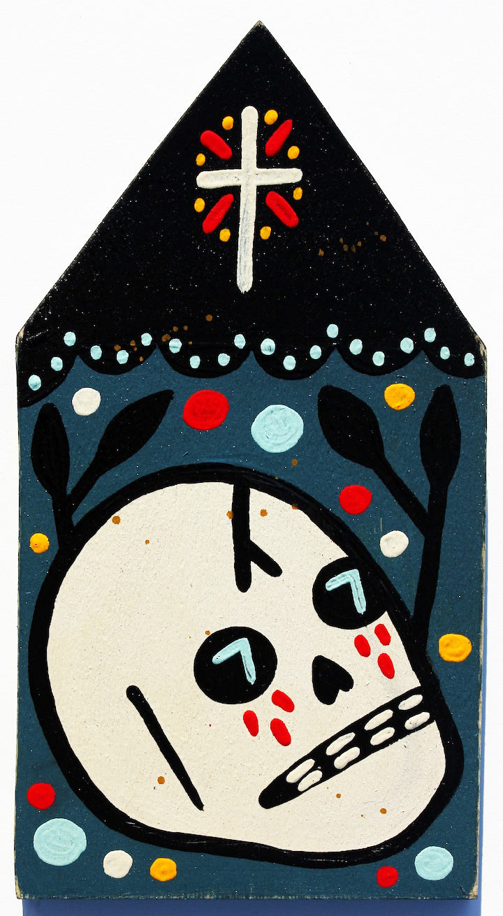 Navy Blue Death House | Mike Egan
