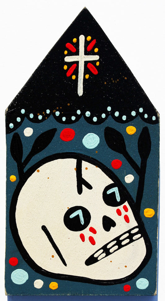 Navy Blue Death House | Mike Egan